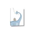 Picture of reading Brachiosaurus _GroupedProduct_Rectangle_Portrait_Mini_ _GroupedProduct_Rectangle_Portrait_Canvas_