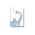 Picture of reading Brachiosaurus _GroupedProduct_Rectangle_Portrait_Mini_ _GroupedProduct_Rectangle_Portrait_Canvas_