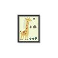 Picture of Smiling Giraffe _GroupedProduct_Rectangle_Portrait_Mini_ _GroupedProduct_Rectangle_Portrait_Canvas_Framed_