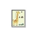 Picture of Smiling Giraffe _GroupedProduct_Rectangle_Portrait_Mini_ _GroupedProduct_Rectangle_Portrait_Canvas_Framed_