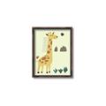 Picture of Smiling Giraffe _GroupedProduct_Rectangle_Portrait_Mini_ _GroupedProduct_Rectangle_Portrait_Canvas_Framed_