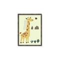 Picture of Smiling Giraffe _GroupedProduct_Rectangle_Portrait_Mini_ _GroupedProduct_Rectangle_Portrait_Canvas_Framed_