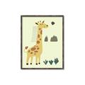Picture of Smiling Giraffe _GroupedProduct_Rectangle_Portrait_Mini_ _GroupedProduct_Rectangle_Portrait_Canvas_Framed_