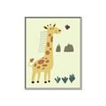 Picture of Smiling Giraffe _GroupedProduct_Rectangle_Portrait_Mini_ _GroupedProduct_Rectangle_Portrait_Canvas_Framed_