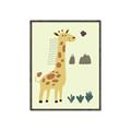 Picture of Smiling Giraffe _GroupedProduct_Rectangle_Portrait_Mini_ _GroupedProduct_Rectangle_Portrait_Canvas_Framed_
