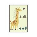 Picture of Smiling Giraffe _GroupedProduct_Rectangle_Portrait_Mini_ _GroupedProduct_Rectangle_Portrait_Canvas_Framed_