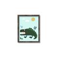 Picture of Chomping Croc _GroupedProduct_Rectangle_Portrait_Mini_ _GroupedProduct_Rectangle_Portrait_Canvas_Framed_