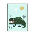 Picture of Chomping Croc _GroupedProduct_Rectangle_Portrait_Mini_ _GroupedProduct_Rectangle_Portrait_Canvas_Framed_