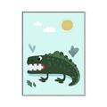 Picture of Chomping Croc _GroupedProduct_Rectangle_Portrait_Mini_ _GroupedProduct_Rectangle_Portrait_Canvas_Framed_