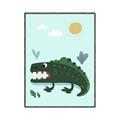 Picture of Chomping Croc _GroupedProduct_Rectangle_Portrait_Mini_ _GroupedProduct_Rectangle_Portrait_Canvas_Framed_