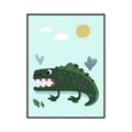 Picture of Chomping Croc _GroupedProduct_Rectangle_Portrait_Mini_ _GroupedProduct_Rectangle_Portrait_Canvas_Framed_