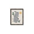 Picture of Sleepy Rhino _GroupedProduct_Rectangle_Portrait_Mini_ _GroupedProduct_Rectangle_Portrait_Canvas_Framed_