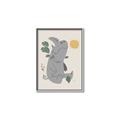 Picture of Sleepy Rhino _GroupedProduct_Rectangle_Portrait_Mini_ _GroupedProduct_Rectangle_Portrait_Canvas_Framed_