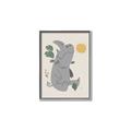 Picture of Sleepy Rhino _GroupedProduct_Rectangle_Portrait_Mini_ _GroupedProduct_Rectangle_Portrait_Canvas_Framed_