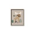 Picture of Moose in the woods _GroupedProduct_Rectangle_Portrait_Mini_ _GroupedProduct_Rectangle_Portrait_Canvas_Framed_