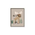 Picture of Moose in the woods _GroupedProduct_Rectangle_Portrait_Mini_ _GroupedProduct_Rectangle_Portrait_Canvas_Framed_