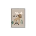 Picture of Moose in the woods _GroupedProduct_Rectangle_Portrait_Mini_ _GroupedProduct_Rectangle_Portrait_Canvas_Framed_