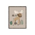 Picture of Moose in the woods _GroupedProduct_Rectangle_Portrait_Mini_ _GroupedProduct_Rectangle_Portrait_Canvas_Framed_