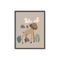 Picture of Moose in the woods _GroupedProduct_Rectangle_Portrait_Mini_ _GroupedProduct_Rectangle_Portrait_Canvas_Framed_