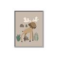 Picture of Moose in the woods _GroupedProduct_Rectangle_Portrait_Mini_ _GroupedProduct_Rectangle_Portrait_Canvas_Framed_