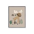 Picture of Moose in the woods _GroupedProduct_Rectangle_Portrait_Mini_ _GroupedProduct_Rectangle_Portrait_Canvas_Framed_