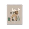 Picture of Moose in the woods _GroupedProduct_Rectangle_Portrait_Mini_ _GroupedProduct_Rectangle_Portrait_Canvas_Framed_