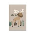 Picture of Moose in the woods _GroupedProduct_Rectangle_Portrait_Mini_ _GroupedProduct_Rectangle_Portrait_Canvas_Framed_