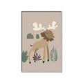 Picture of Moose in the woods _GroupedProduct_Rectangle_Portrait_Mini_ _GroupedProduct_Rectangle_Portrait_Canvas_Framed_