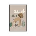 Picture of Moose in the woods _GroupedProduct_Rectangle_Portrait_Mini_ _GroupedProduct_Rectangle_Portrait_Canvas_Framed_