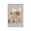 Picture of Moose in the woods _GroupedProduct_Rectangle_Portrait_Mini_ _GroupedProduct_Rectangle_Portrait_Canvas_Framed_