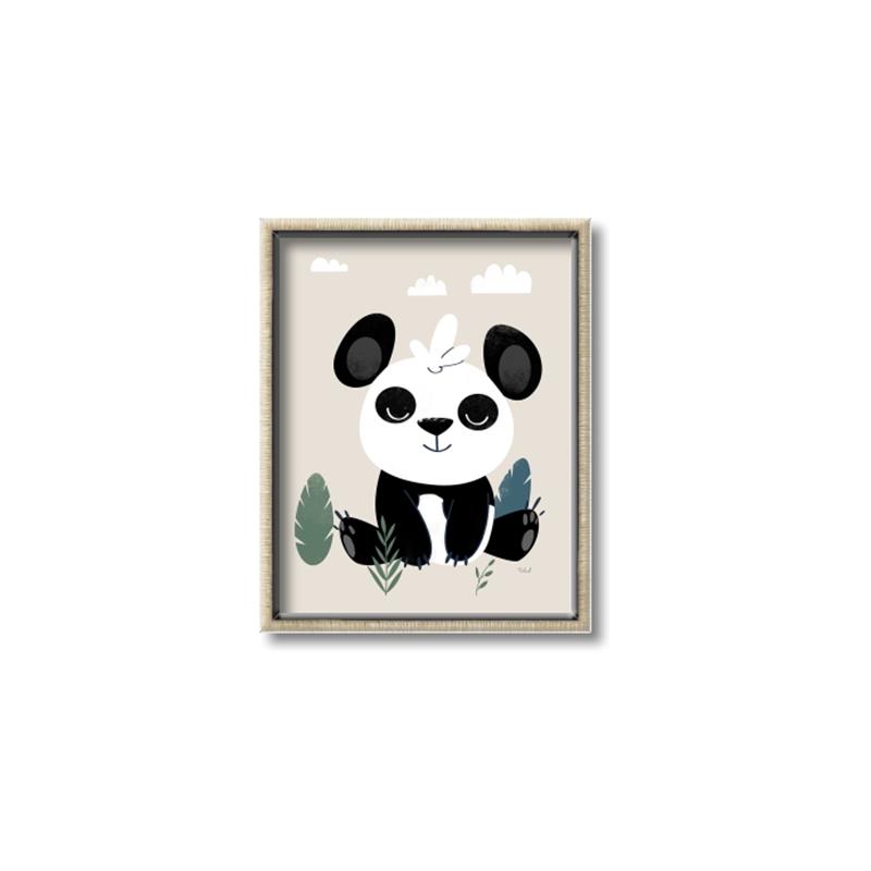 Picture of Huggable Panda _GroupedProduct_Rectangle_Portrait_Mini_ _GroupedProduct_Rectangle_Portrait_Canvas_Framed_