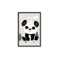 Picture of Huggable Panda _GroupedProduct_Rectangle_Portrait_Mini_ _GroupedProduct_Rectangle_Portrait_Canvas_Framed_