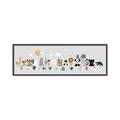 Picture of Animal pals II _GroupedProduct_Panel_Landscape_Mini_ _GroupedProduct_Panel_Landscape_Canvas_Framed_
