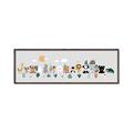 Picture of Animal pals II _GroupedProduct_Panel_Landscape_Mini_ _GroupedProduct_Panel_Landscape_Canvas_Framed_