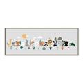 Picture of Animal pals II _GroupedProduct_Panel_Landscape_Mini_ _GroupedProduct_Panel_Landscape_Canvas_Framed_