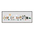 Picture of Animal pals II _GroupedProduct_Panel_Landscape_Mini_ _GroupedProduct_Panel_Landscape_Canvas_Framed_