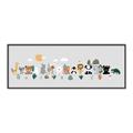 Picture of Animal pals II _GroupedProduct_Panel_Landscape_Mini_ _GroupedProduct_Panel_Landscape_Canvas_Framed_