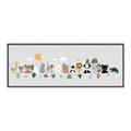 Picture of Animal pals II _GroupedProduct_Panel_Landscape_Mini_ _GroupedProduct_Panel_Landscape_Canvas_Framed_