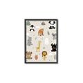 Picture of Animal Pals I _GroupedProduct_Rectangle_Portrait_Mini_ _GroupedProduct_Rectangle_Portrait_Canvas_Framed_
