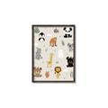 Picture of Animal Pals I _GroupedProduct_Rectangle_Portrait_Mini_ _GroupedProduct_Rectangle_Portrait_Canvas_Framed_