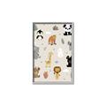 Picture of Animal Pals I _GroupedProduct_Rectangle_Portrait_Mini_ _GroupedProduct_Rectangle_Portrait_Canvas_Framed_