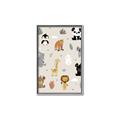 Picture of Animal Pals I _GroupedProduct_Rectangle_Portrait_Mini_ _GroupedProduct_Rectangle_Portrait_Canvas_Framed_