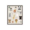 Picture of Animal Pals I _GroupedProduct_Rectangle_Portrait_Mini_ _GroupedProduct_Rectangle_Portrait_Canvas_Framed_