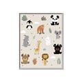 Picture of Animal Pals I _GroupedProduct_Rectangle_Portrait_Mini_ _GroupedProduct_Rectangle_Portrait_Canvas_Framed_
