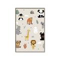 Picture of Animal Pals I _GroupedProduct_Rectangle_Portrait_Mini_ _GroupedProduct_Rectangle_Portrait_Canvas_Framed_