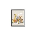 Picture of Animal Pals III _GroupedProduct_Rectangle_Portrait_Mini_ _GroupedProduct_Rectangle_Portrait_Canvas_Framed_