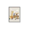Picture of Animal Pals III _GroupedProduct_Rectangle_Portrait_Mini_ _GroupedProduct_Rectangle_Portrait_Canvas_Framed_