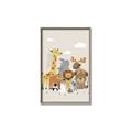 Picture of Animal Pals III _GroupedProduct_Rectangle_Portrait_Mini_ _GroupedProduct_Rectangle_Portrait_Canvas_Framed_