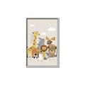 Picture of Animal Pals III _GroupedProduct_Rectangle_Portrait_Mini_ _GroupedProduct_Rectangle_Portrait_Canvas_Framed_