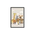 Picture of Animal Pals III _GroupedProduct_Rectangle_Portrait_Mini_ _GroupedProduct_Rectangle_Portrait_Canvas_Framed_